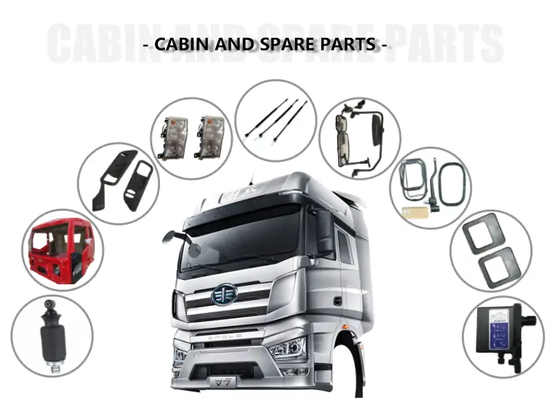 Cabine et pièces détachées 2